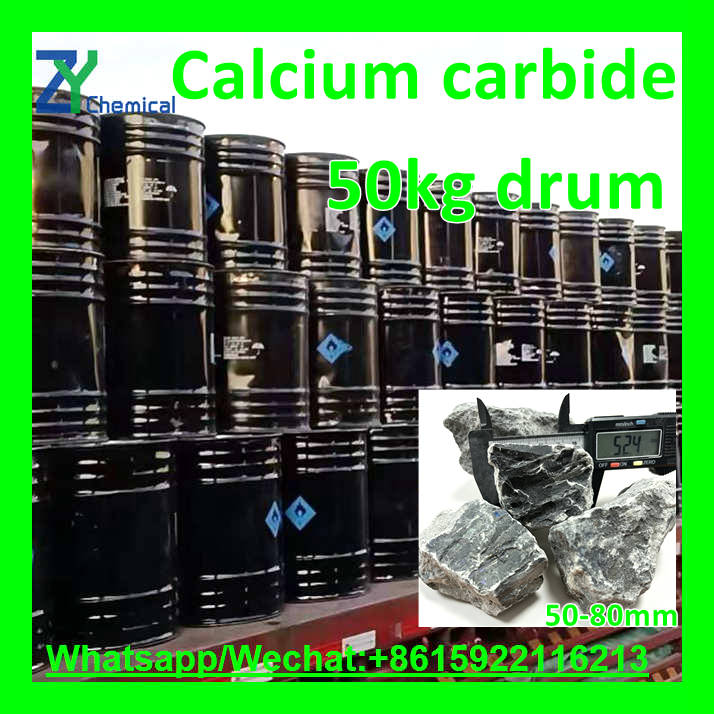 calcium carbide 50kg drum