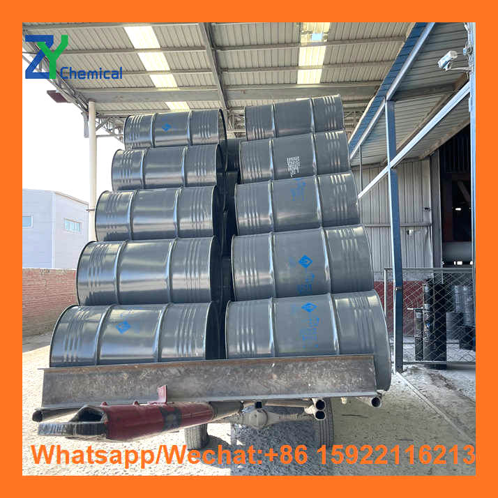 Securely packed drums loaded on a truck ready for global shipment when you calcium carbide stone buy online from ZY Chemical (Contact: +86 15922116213)