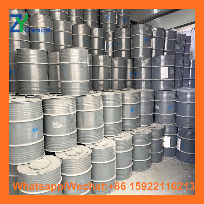 Premium airtight steel drums properly stacked in the factory for calcium carbide stone buy online orders by ZY Chemical