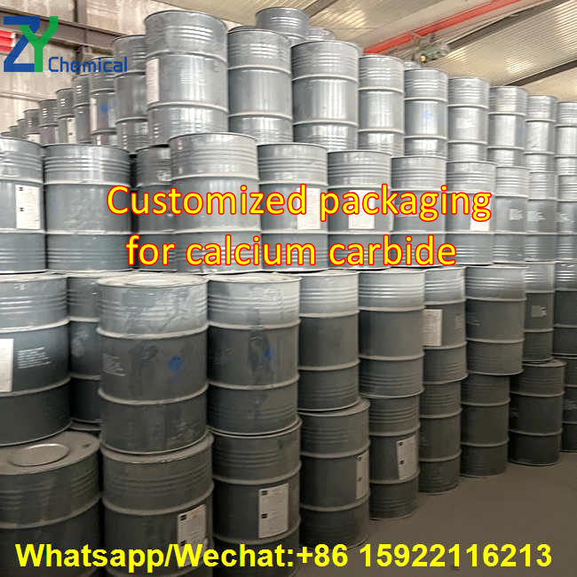 High-purity industrial chemical supply with a transparent calcium carbide 1kg price and secure customized drum packing.