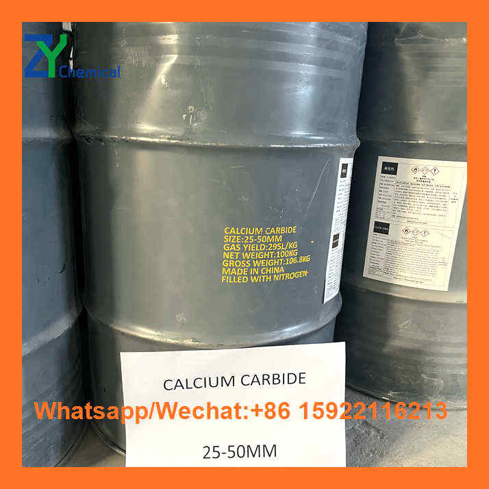 High-purity 25-50mm calcium carbide stone buy online China