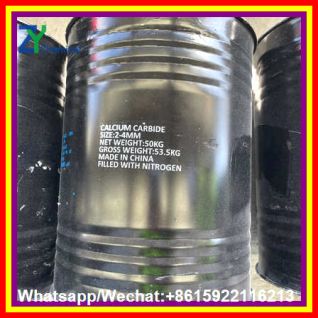 2-4mm solid calcium carbide OEM ODM LCL 50kg 100kg drum
